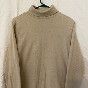 Ralph Lauren Beige Tutleneck Size Large